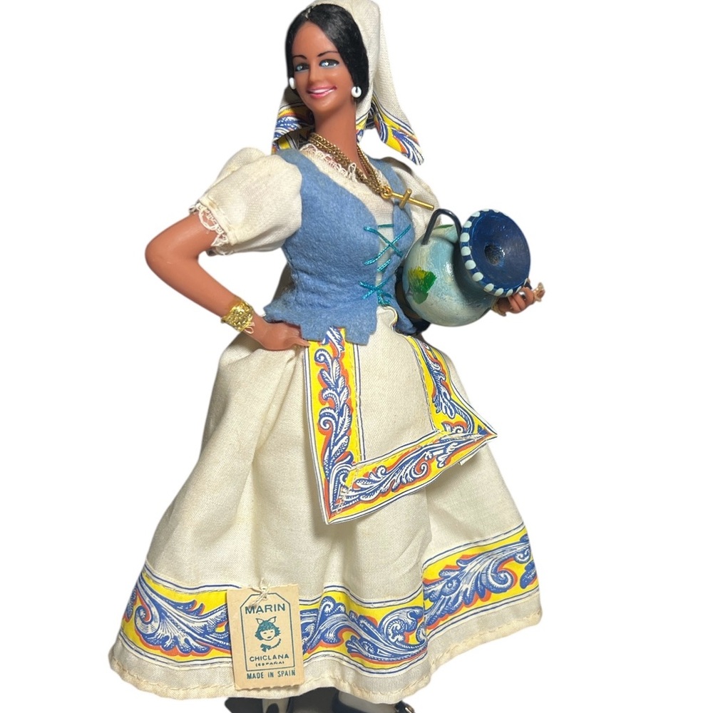MARIN vintage Mexican Cultural Doll figurine